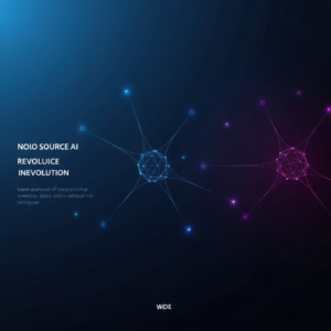 DeepSeek V4 open-source AI model s bilionem parametrů — vizualizace neuronové sítě