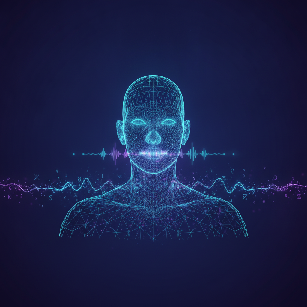 AI avatar video – digitální avatar mluvící do kamery, koncept nástrojů HeyGen a Synthesia